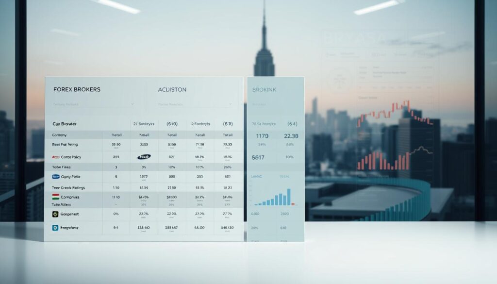 forex broker comparison