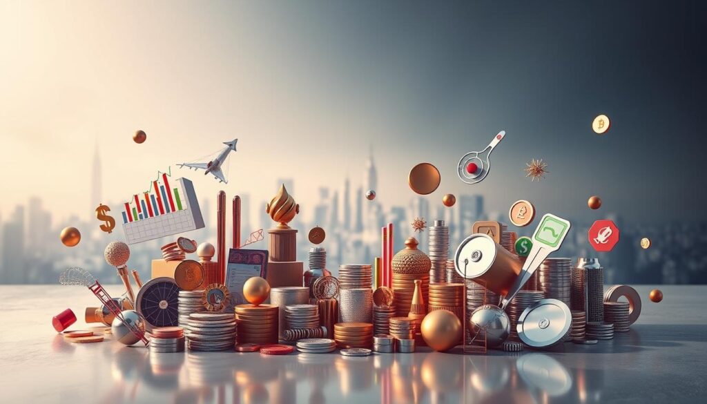 diverse financial instruments