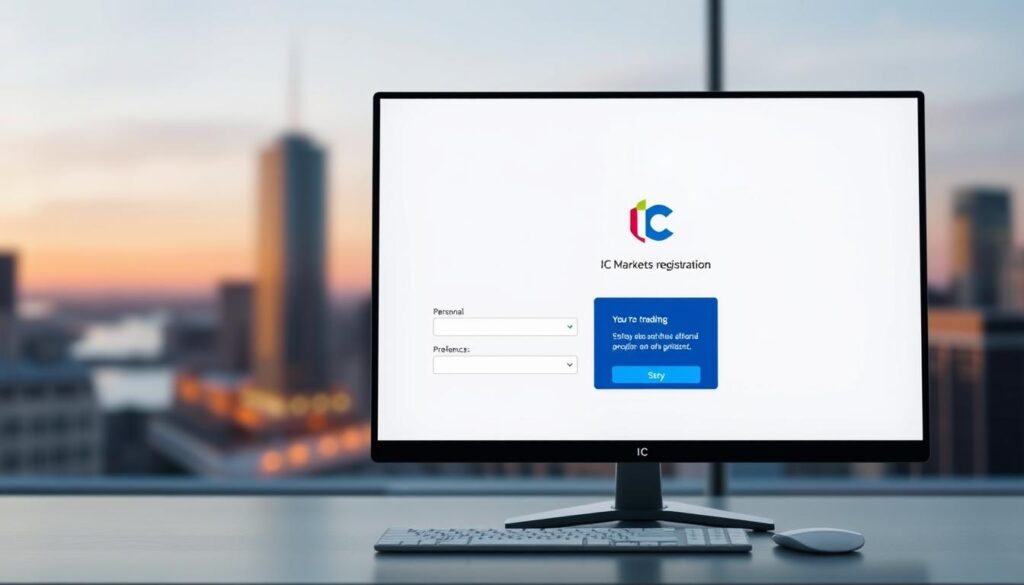 IC Markets account registration process