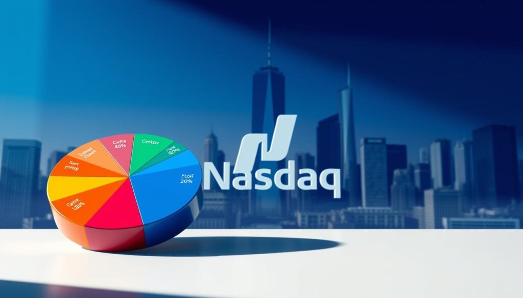 Nasdaq 100 sector composition