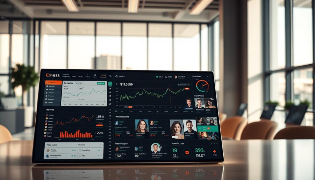 Comercio social de Exness