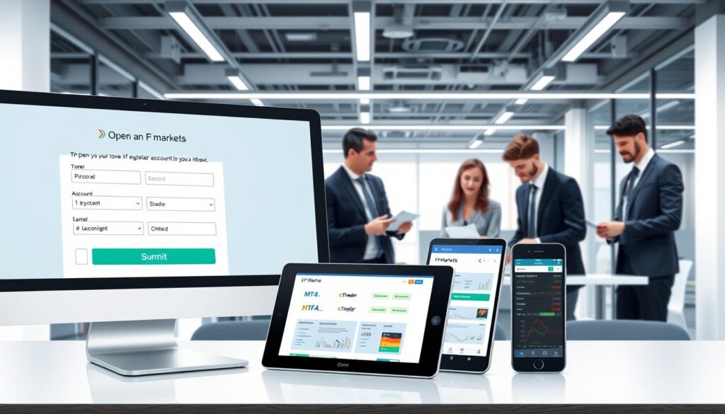 demo account registration steps
