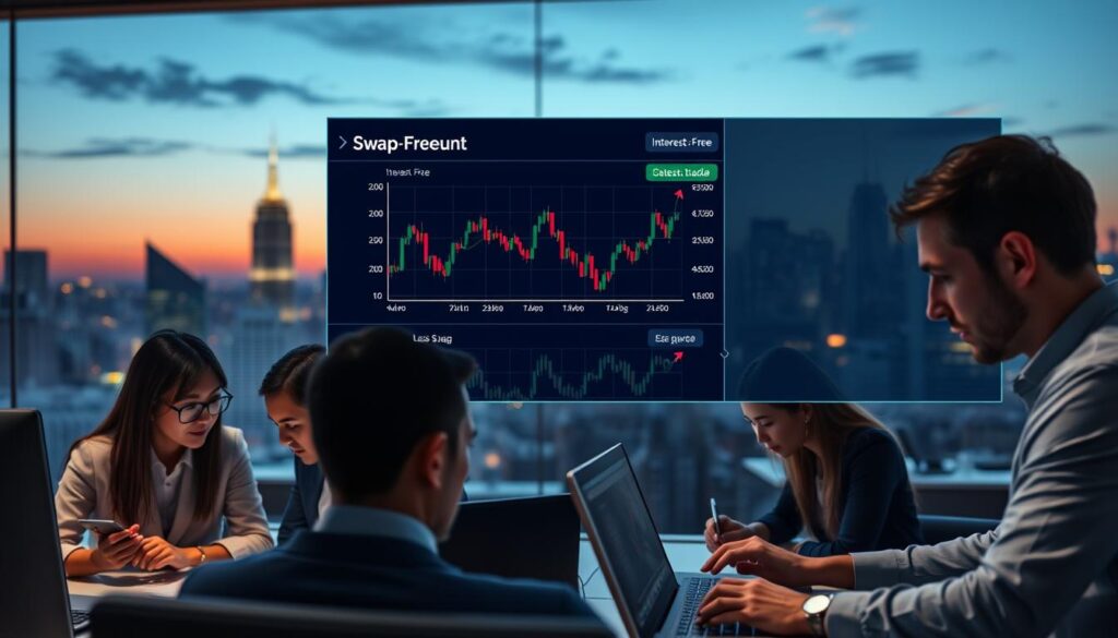 how swap-free accounts operate on trading platforms