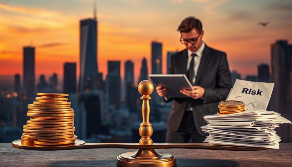 risk vs reward high leverage