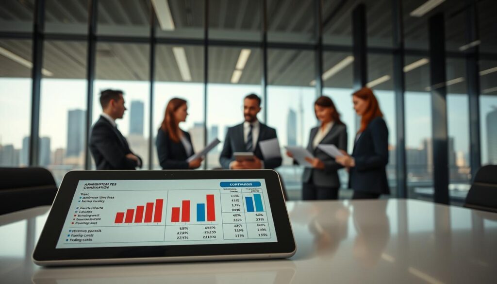 comparing administrative fees minimum deposits trading costs