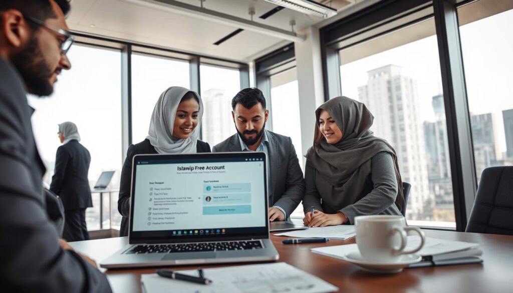 swap-free account registration process