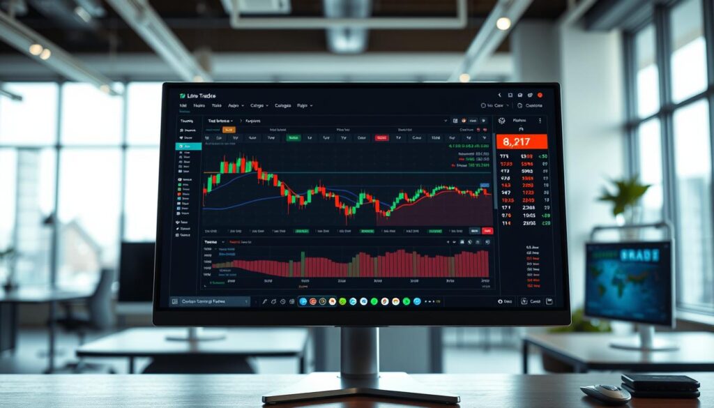 trading platform interface