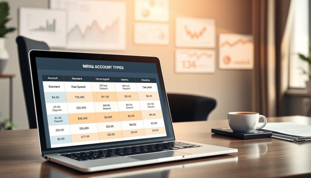Account types and minimum deposit options Account types and minimum deposit options