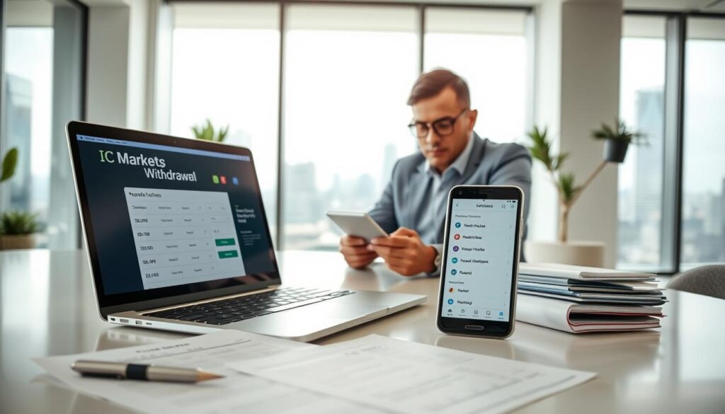 ic markets withdrawal time