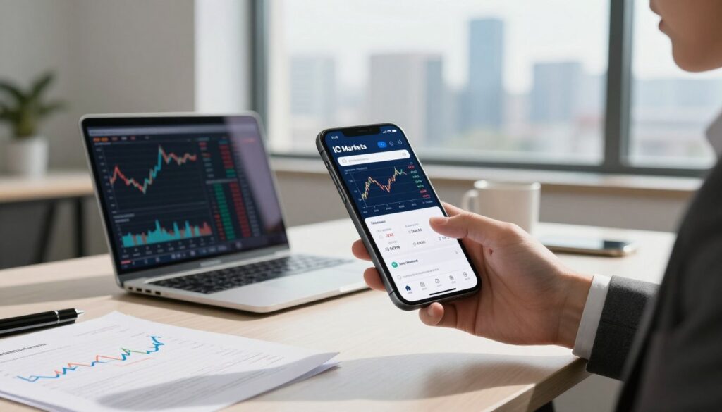 IC Markets Mobile Trading Experience IC Markets Mobile Trading Experience
